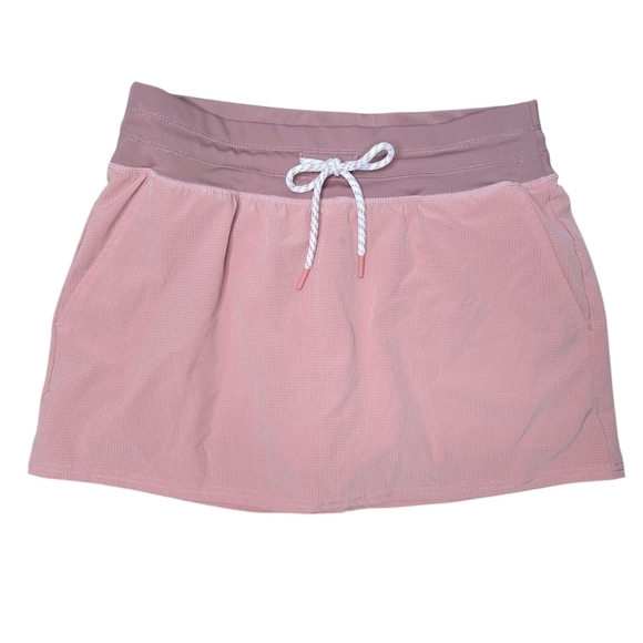 C&C California Women's Pull On Athleisure Mesh Jersey Pink Skort Size Small - Picture 1 of 7